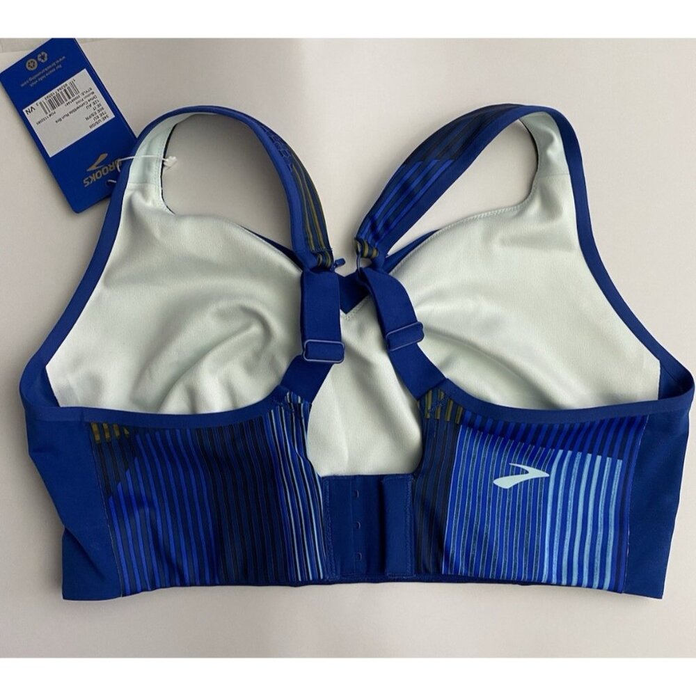 Brooks 34E Drive Convertible Run Motion Print Sweat Wicking Compression - Picture 5 of 10